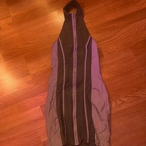 PrettyLittleThing Gray and Zip-Up Dress